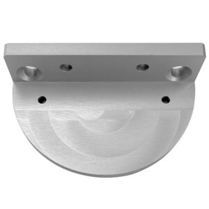 Image 1: Lopolight Mounting Plate f/X01 Series Vertical Sidelights - Silver