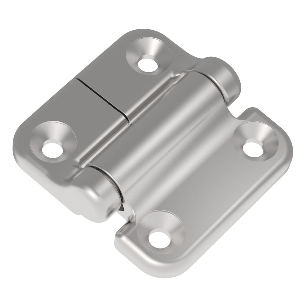 Image 1: Southco Constant Torque Hinge Symmetric Forward Torque - 3.4 N-m - Reverse Torque - Large - Stainless Steel 316 - Polished