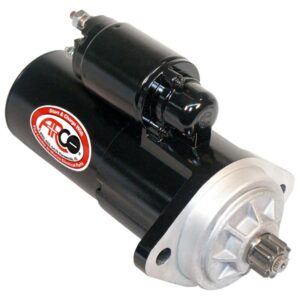 Image 1: ARCO Marine Top Mount Inboard Starter w/Gear Reduction - Counter Clockwise Rotation