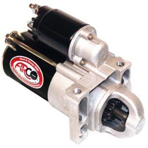 Image 1: ARCO Marine Top Mount Inboard Starter w/Gear Reduction - Counter Clockwise Rotation