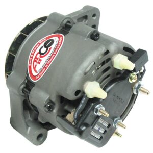 Image 1: ARCO Marine Premium Replacement Inboard Alternator w/Single Groove Pulley - 12V 55A