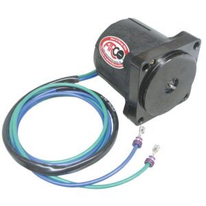 Image 1: ARCO Marine Replacement Outboard Tilt Trim Motor - Johnson/Evinrude, 2-Wire, 4 Bolt, EFI