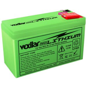 Image 1: Vexilar 12V - 12 AH Max Lithium Battery