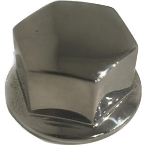 Image 1: Uflex M12 Chrome Wheel Nut