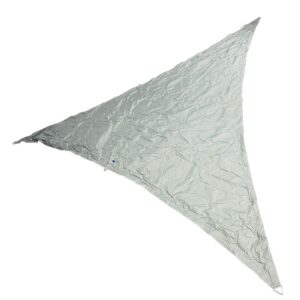 Image 1: Blue Performance Triangle Sunshade - Medium