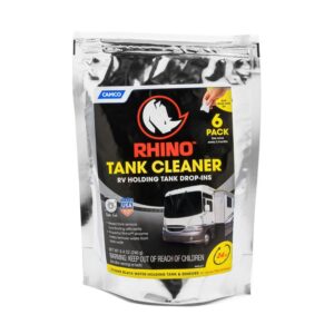 Image 1: Camco Rhino Holding Tank Cleaner Drop-INs - 6-Pack