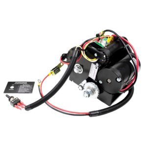 Image 1: Powerwinch Folding & Pop-Up Camper Winch w/1200lb Lift Capacity