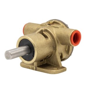 Image 1: Johnson Pump F35B-8007 Impeller Pump - Pedestal Style Mount