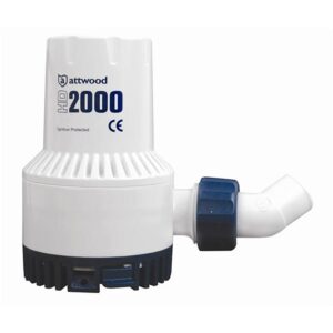 Image 1: Attwood HD2000 Heavy Duty Bilge Pump - 24V & 2000 GPH