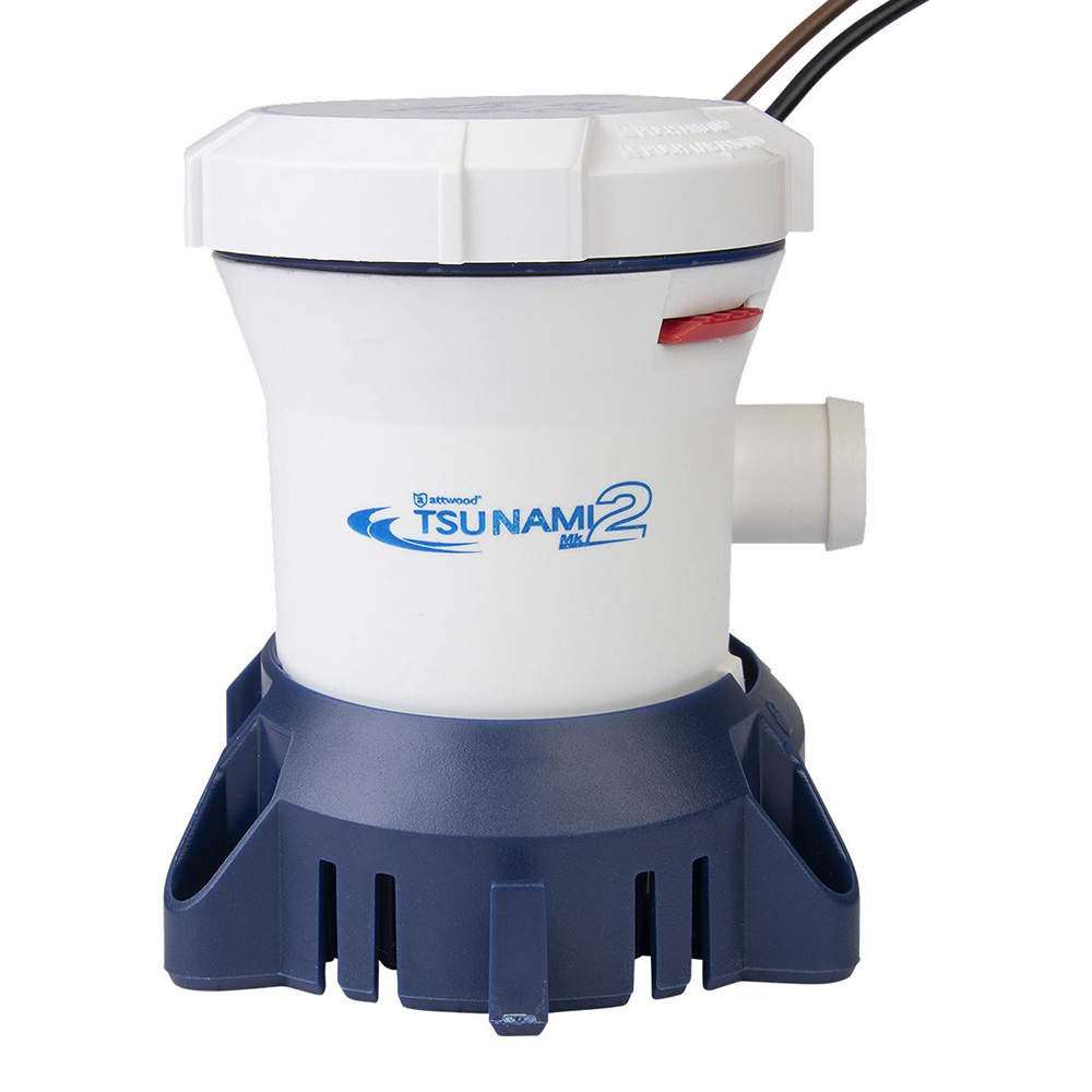 Image 1: Attwood Tsunami MK2 Manual Bilge Pump - T800 - 800 GPH & 12V