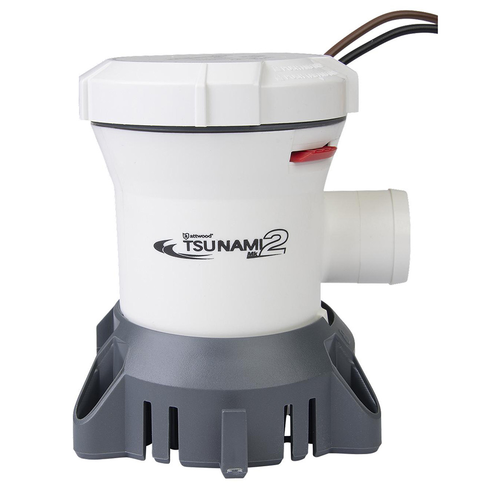 Image 1: Attwood Tsunami MK2 Manual Bilge Pump - T1200 - 1200 GPH & 24V