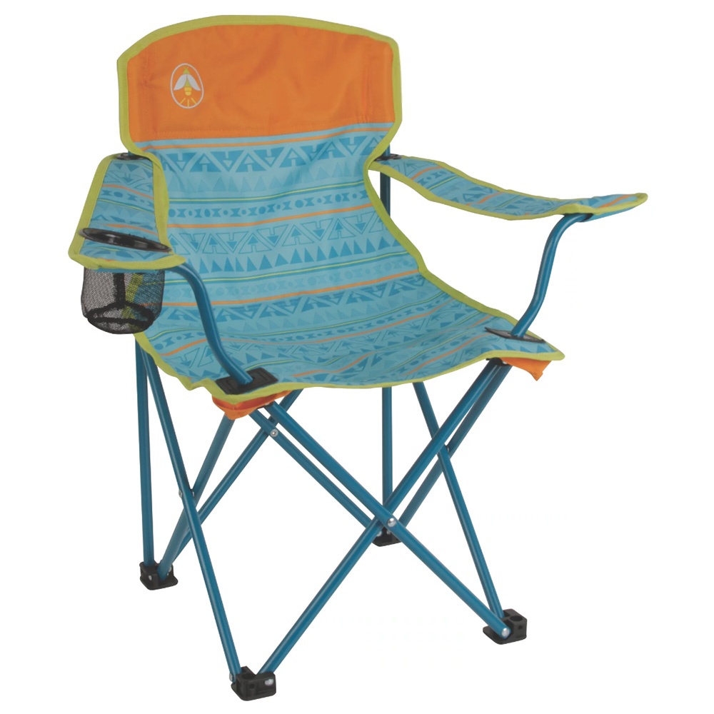 Image 1: Coleman Kids Quad Chair - Teal
