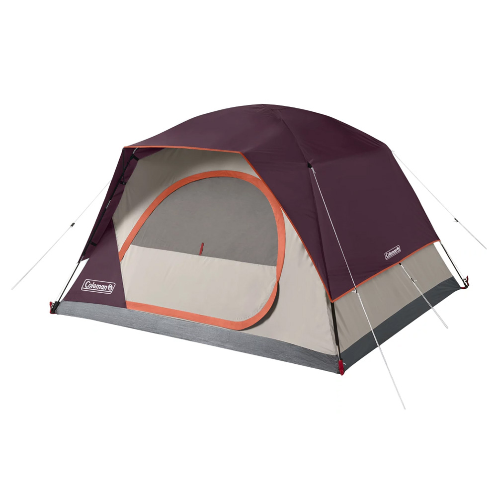 Image 1: Coleman Skydome™ 4-Person Camping Tent - Blackberry