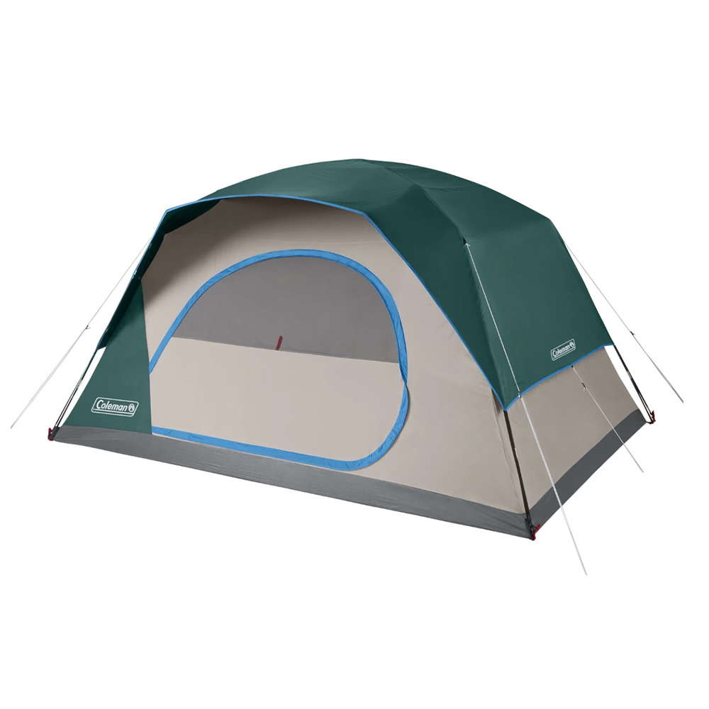 Image 1: Coleman Skydome™ 8-Person Camping Tent - Evergreen