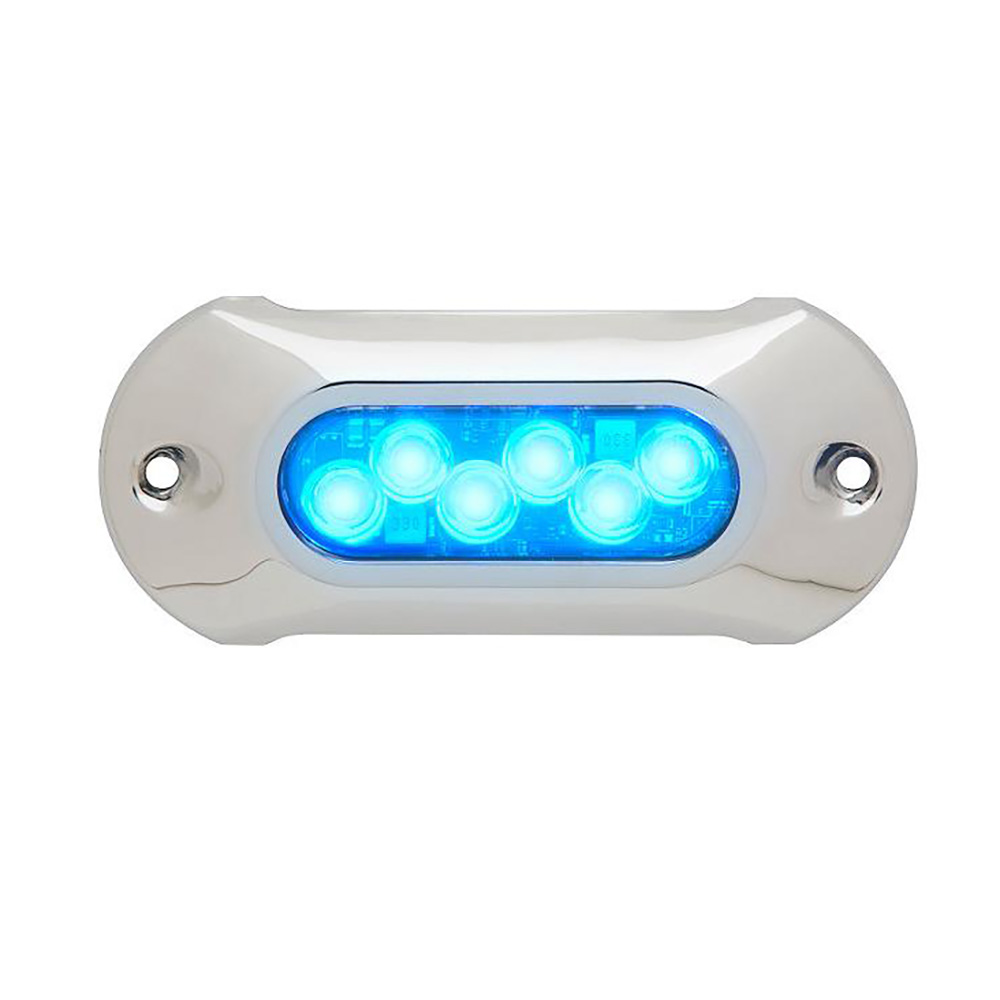 Image 1: Attwood LightArmor HPX Underwater Light - 6 LED & Blue