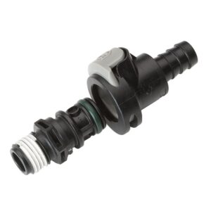Image 1: Attwood Universal Sprayless Connector - Male & Female