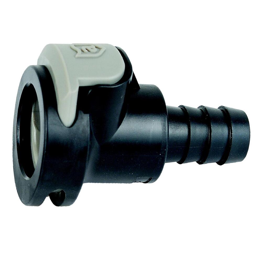 Image 1: Attwood Universal Sprayless Connector - Hose Female (5/16"-3/8")