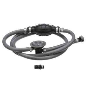 Image 1: Attwood Mercury Fuel Line Kit - 3/8" Dia. x 6' Length w/Fuel Demand Valve