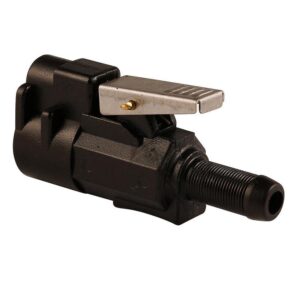 Image 1: Attwood Mercury Female Hose Tank Fitting - 3/8" Barb
