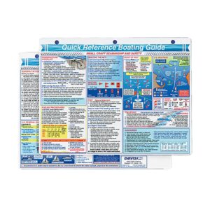 Image 1: Davis Quick Reference Boating Guide Card