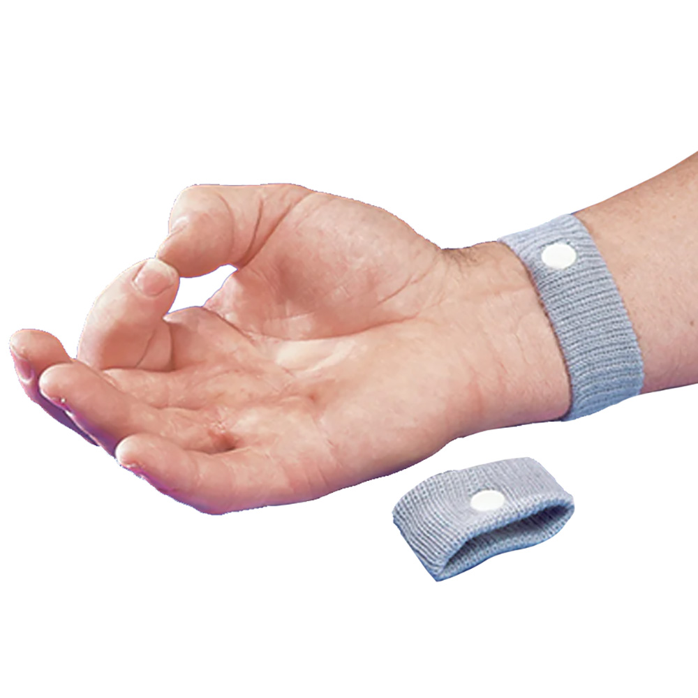 Image 1: Davis Queaz-Away Motion Sickness Wristbands - Pair