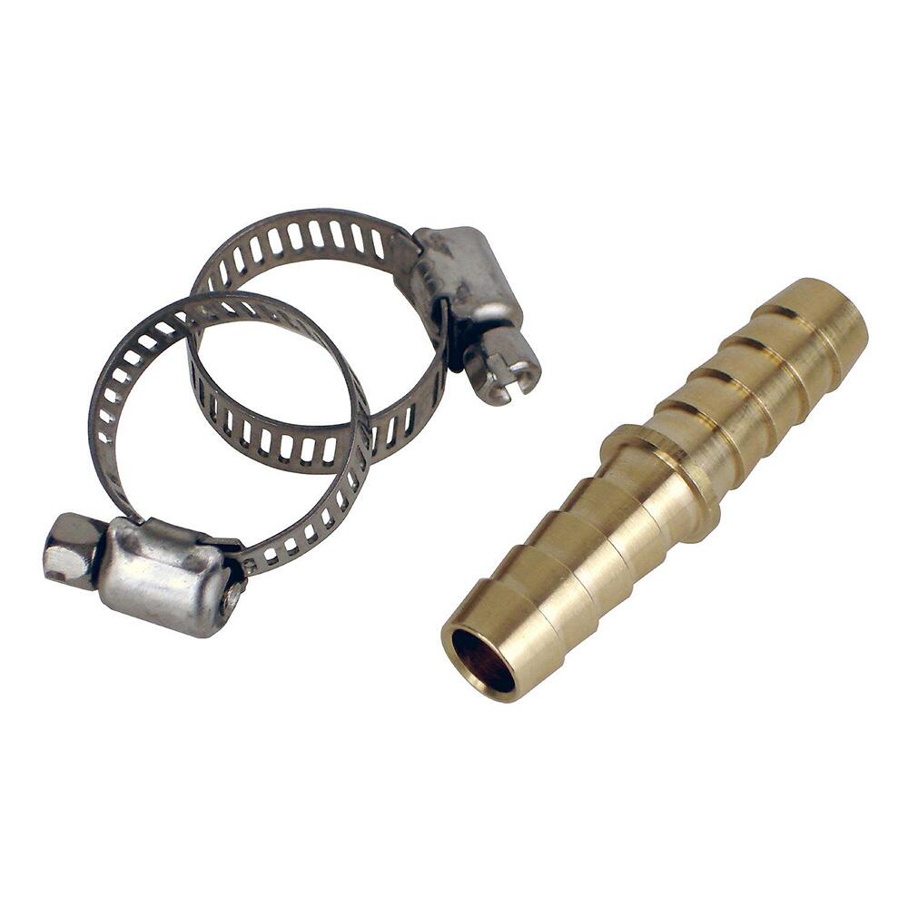 Image 1: Attwood 3/8" Hose Mender In-Line Fuel Splice Kit w/SS Clamps