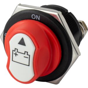 Image 1: Sea-Dog Mini Battery Switch Key w/Removable Knob - 32V & 300A