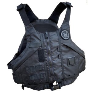Image 1: First Watch AV-1000 Kayak Style Duty PFD - Black - XL/XXL