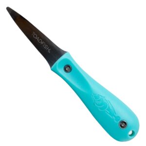 Image 1: Toadfish Put 'Em Back Oyster Knife - Teal