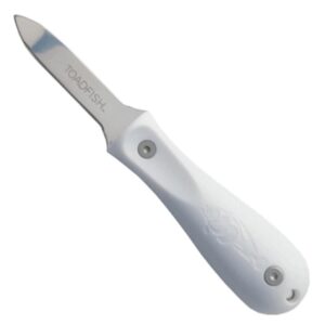 Image 1: Toadfish Professional Edition Oyster Knife - White