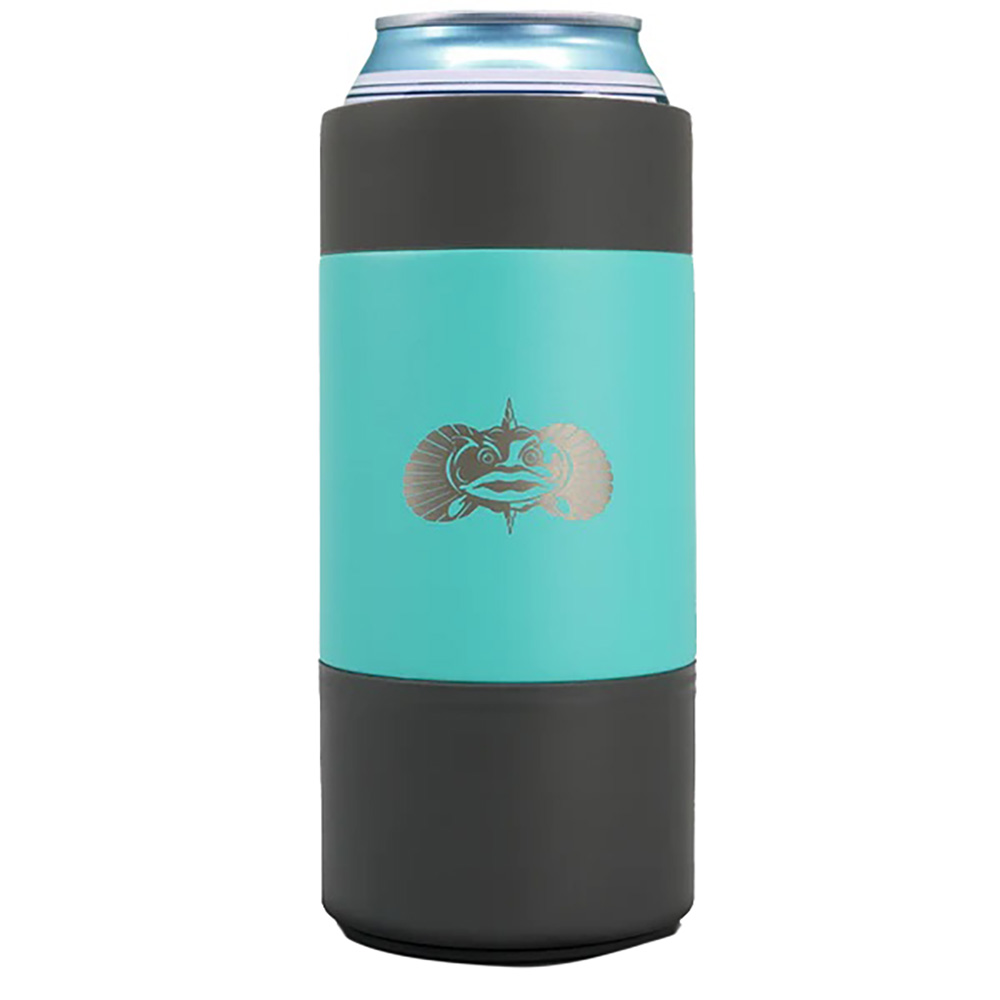 Image 1: Toadfish Non-Tipping 16oz Can Cooler - Teal