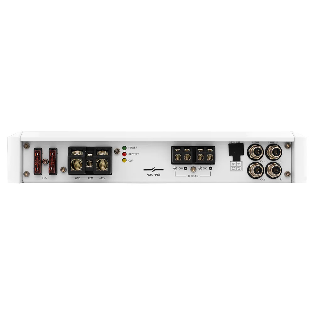 Image 4: DS18 NXL-M2 Full Range 2 Channel IPX5 Marine Grade Amplifier - 250 x 2W @ 4-Ohm