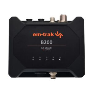 Image 1: em-trak B200 Class B AIS Transceiver - 5W SOTDMA w/Battery Backup