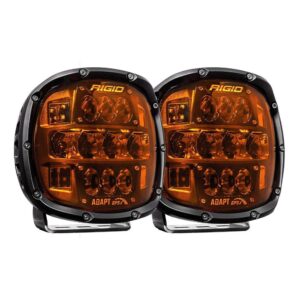Image 1: RIGID Industries Adapt XP w/Amber Pro Lens - Pair
