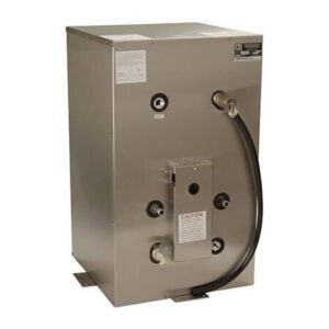 Image 1: Whale Seaward 20 Gallon Hot Water Heater w/Front Heat Exchanger - Stainless Steel - 240V