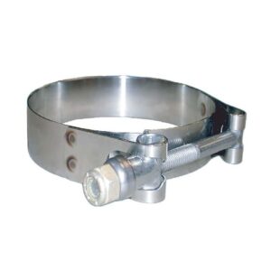 Image 1: Trident Marine 316 SS T-Bolt Clamp - 3/4" Band - 1.28"-1.59" Range - 10-Pack