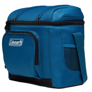 Image 1: Coleman Chiller™ 16-Can Soft-Sided Portable Cooler - Deep Ocean