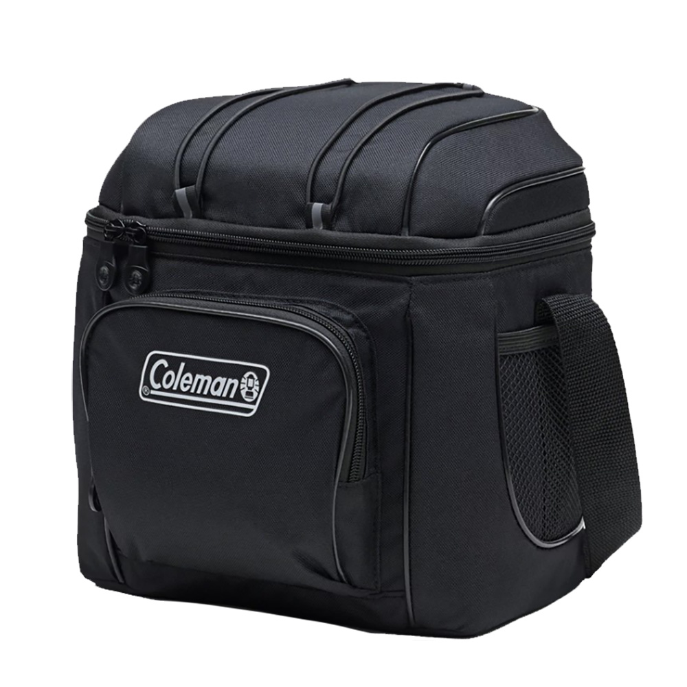 Image 1: Coleman CHILLER™ 9-Can Soft-Sided Portable Cooler - Black