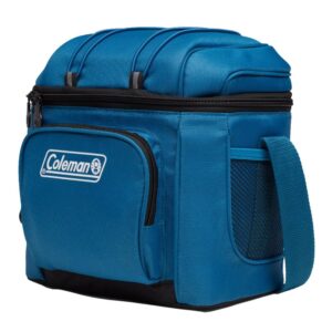 Image 1: Coleman CHILLER™ 9-Can Soft-Sided Portable Cooler - Deep Ocean