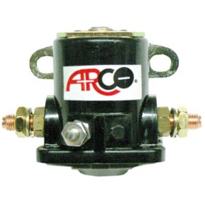 Image 1: ARCO Marine Original Equipment Quality Replacement Solenoid f/Chrysler & BRP-OMC - 12V, Grounded Base