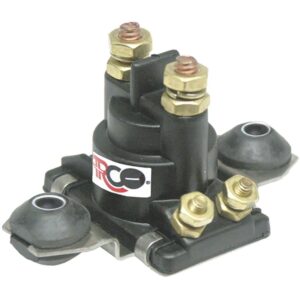 Image 1: ARCO Marine Original Equipment Quality Replacement Solenoid f/Mercruiser, Mercury & Yamaha 4 Stroke - 12V Isolated Base