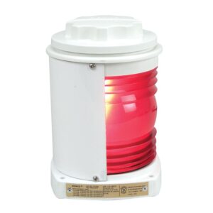 Image 1: Perko White Plastic Red Side Light