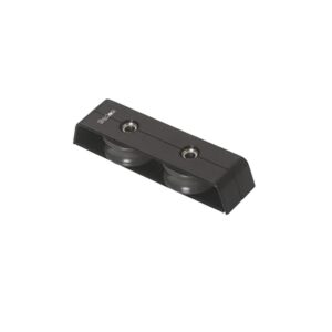 Image 1: Barton Marine Deck Organizer - Size 2 - 2 Sheave - Black