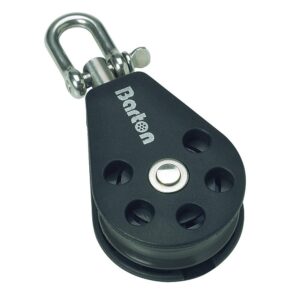 Image 1: Barton Marine Size 2 Single Swivel Block