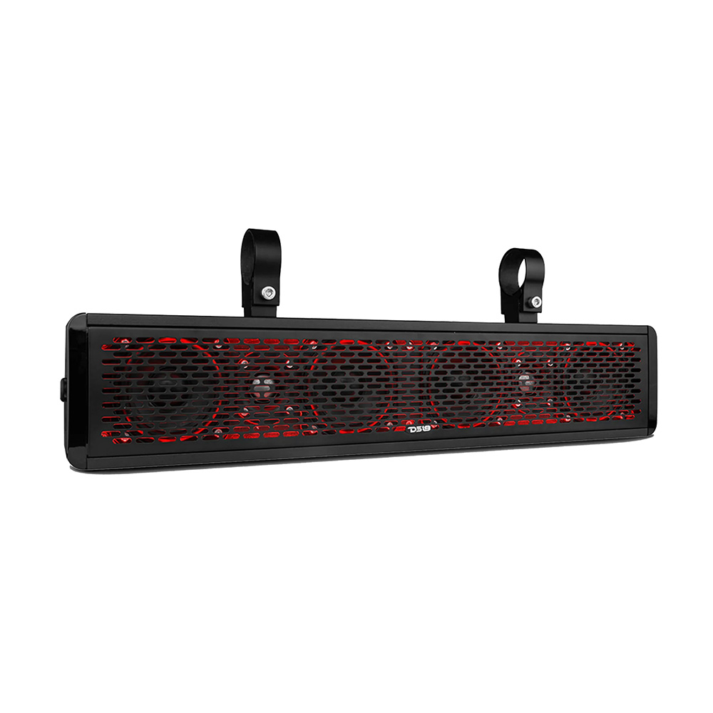 Image 3: DS18 Hydro 25" 2-Way Sound Bar Speaker System w/RGB Lights - Waterproof, 600W