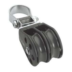 Image 1: Barton Marine Size 2 Double Stanchion Lead Block