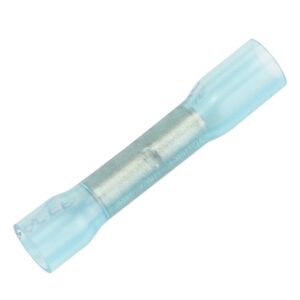 Image 1: Pacer 16-14 AWG Heat Shrink Butt Connector - 25 Pack