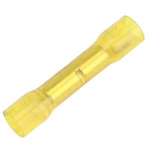 Image 1: Pacer 12-10 AWG Heat Shrink Butt Connector - 3 Pack