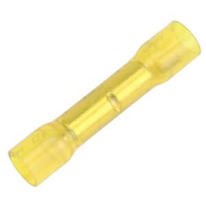 Image 1: Pacer 12-10 AWG Heat Shrink Butt Connector - 25 Pack