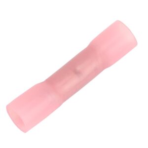 Image 1: Pacer 8 AWG Heat Shrink Butt Connector - 25 Pack